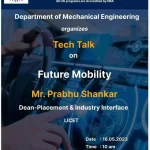 Tech Talk on Future Mobility